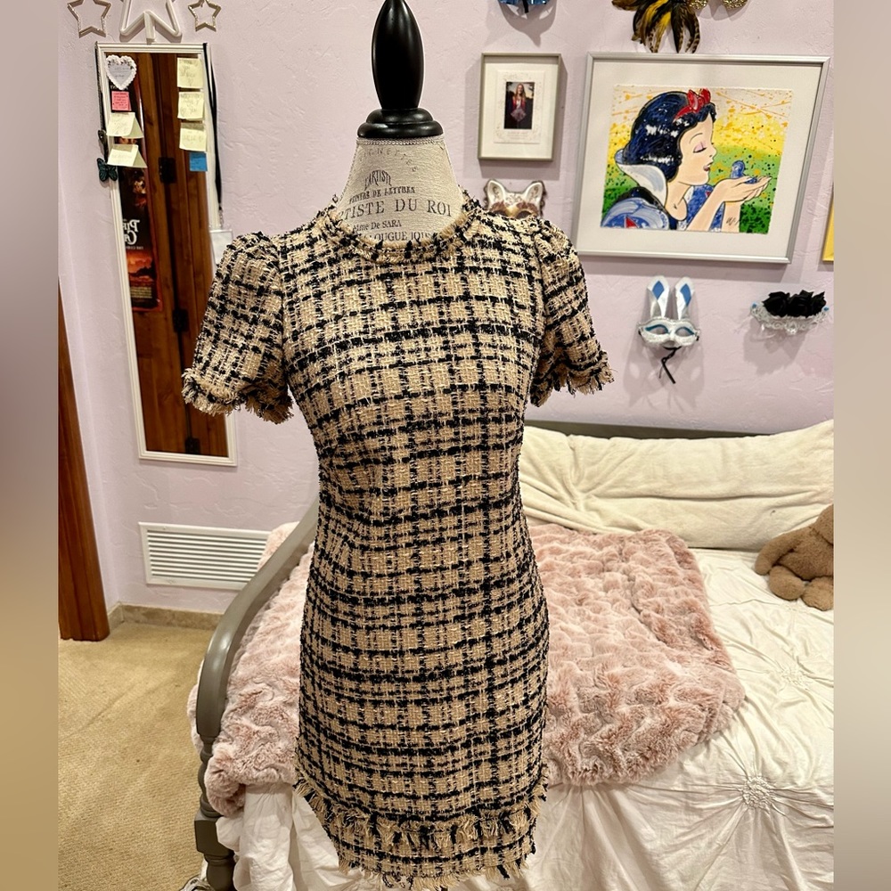 ♠️ kate spade tweed mini dress size 2